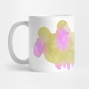 Sheep Inspired Silhouette Mug